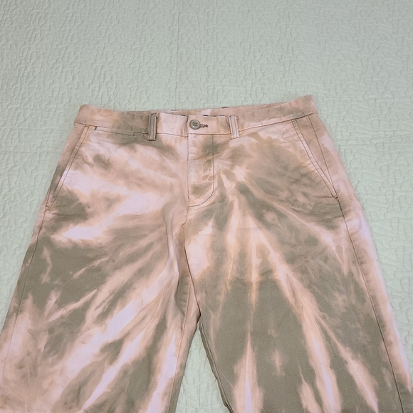 Bleach dyed Old Navy ultimate loose casual pants size 32 - Picture 6 of 11